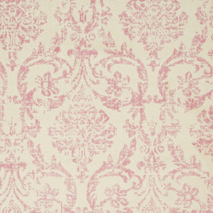 Homeroots 6' X 9' Beige And Pink Floral Power Loom Non Skid Area Rug  Polypropylene 522178