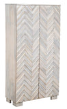 Moti Ziggy Tall Cabinet on Hand-Planed Mango Wood 52221001