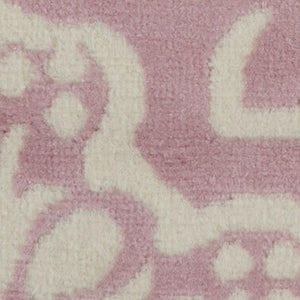 HomeRoots 6' Pink Floral Power Loom Area Rug - Timeless Charm for Living Spaces with Soft Elegance and Durability 8' X 10' Rectangle 522221