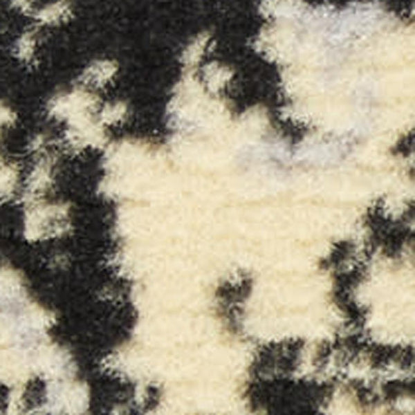 HomeRoots 7' Cream Damask Area Rug - Timeless Power Loomed Design for Elegant Living Spaces and Comfort 7' X 10' 522254