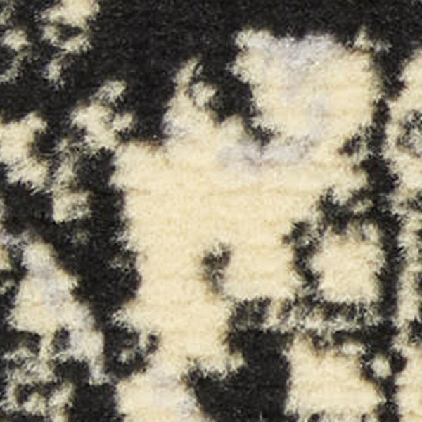 HomeRoots 7' Cream Damask Area Rug - Timeless Power Loomed Design for Elegant Living Spaces and Comfort 7' X 10' 522254