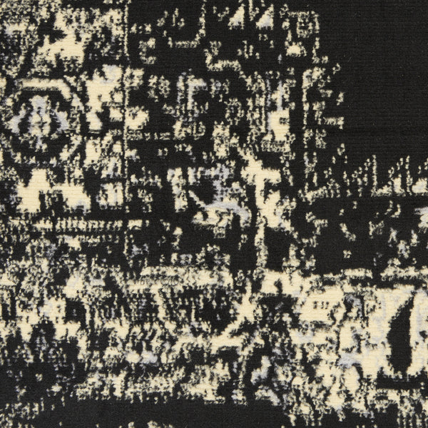 Homeroots 7' X 10' Cream Damask Power Loom Area Rug  Polypropylene 522254