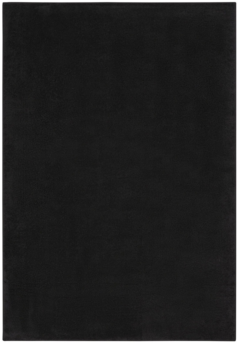 HomeRoots 5' X 8' Black Power Loom Area Rug - Stylish, Durable, Pet-Friendly Modern Design for Any Room Decor 522280