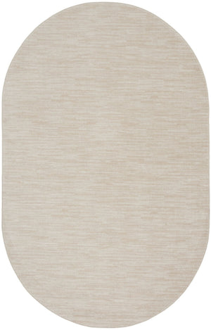 HomeRoots 6' X 9' Versatile Indoor Outdoor Area Rug for Stylish Living Spaces and Patios - Durable & Easy Care Cream 522300