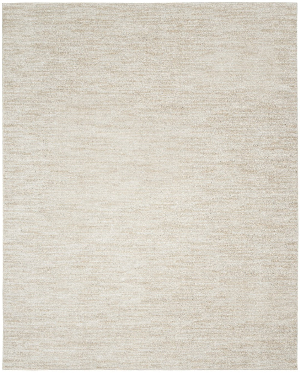HomeRoots 12' X 15' Beige and Ivory Area Rug - Durable, Low-Pile Design for Indoor & Outdoor Spaces, Easy Care 522301