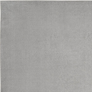 HomeRoots 12' X 15' Gray Indoor Outdoor Area Rug - Stylish, Durable & Easy-Care for Any Space - Versatile Design 522312