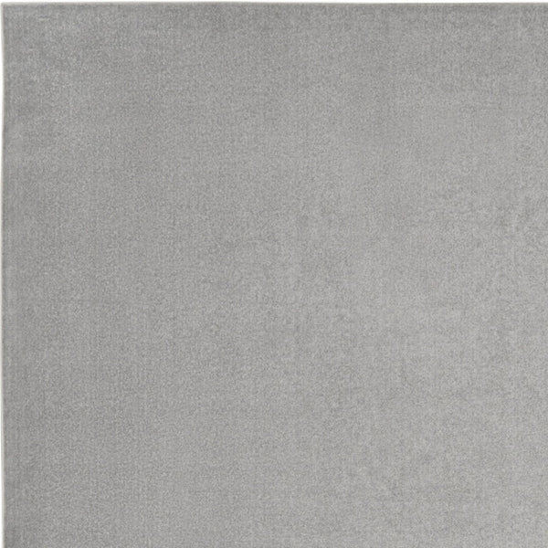 HomeRoots 12' X 15' Gray Indoor Outdoor Area Rug - Stylish, Durable & Easy-Care for Any Space - Versatile Design 522312