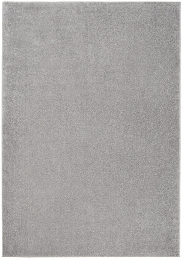 Homeroots 5' X 8' Gray Power Loom Area Rug  Polypropylene 522313