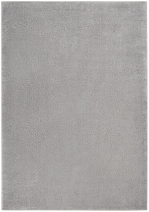 HomeRoots 5' X 8' Power Loomed Area Rug – Timeless Elegance for Any Room, Durable Design for Busy Households Gray 522313