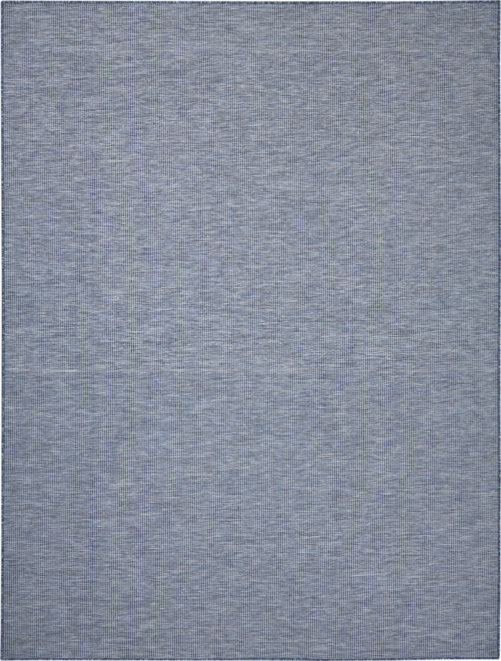 Homeroots 10' X 14' Navy Blue Indoor Outdoor Area Rug  Polypropylene 522322