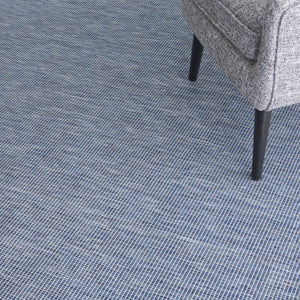 HomeRoots 10' Navy Blue Indoor Outdoor Area Rug - Durable, Elegant, Low Maintenance for Patios & Living Rooms 522322