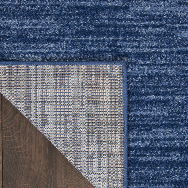 HomeRoots 5' X 8' Power Loomed Area Rug – Timeless Elegance for Any Room, Durable Design for Busy Households Navy Blue 522323