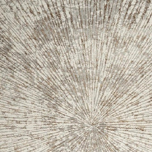 HomeRoots 5' Contemporary Gray and Ivory Abstract Area Rug – Durable, Low-Maintenance Design for Any Room 9' X 12' 522355