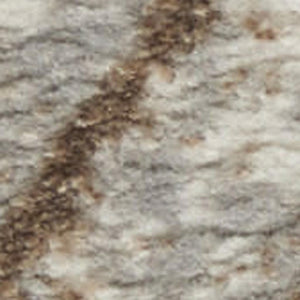 HomeRoots 12' Contemporary Gray and Brown Abstract Area Rug - Durable, Stylish, and Perfect for High-Traffic Areas 522357