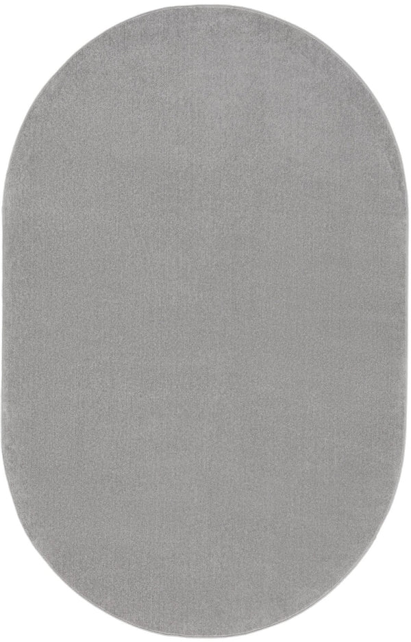 HomeRoots 6' X 9' Versatile Indoor Outdoor Area Rug for Stylish Living Spaces and Patios - Durable & Easy Care Gray 522361