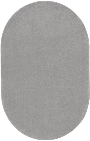 HomeRoots 6' X 9' Versatile Indoor Outdoor Area Rug for Stylish Living Spaces and Patios - Durable & Easy Care Gray 522361