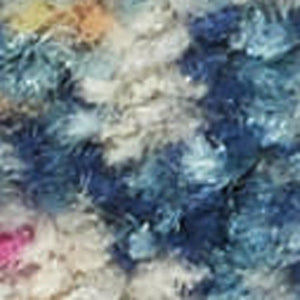 HomeRoots 9' Light Blue Floral Power Loom Area Rug - Elegant, Durable, Versatile Design for Any Room Decor 522418
