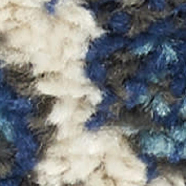 HomeRoots 9' X 12' Blue and Gold Floral Area Rug – Stylish Bohemian Design for Living Room & Bedroom Focal Point 522420