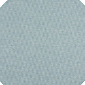 Homeroots 6' Aqua Round Power Loom Area Rug  Polypropylene 522440