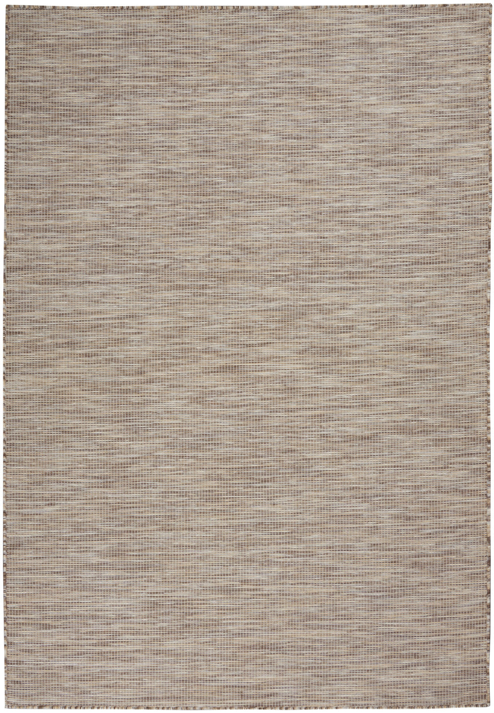 Homeroots 5' X 7' Beige Indoor Outdoor Area Rug  Polypropylene 522451