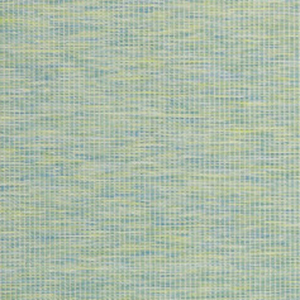 Homeroots 6' X 9' Blue And Green Indoor Outdoor Area Rug  Polypropylene 522474