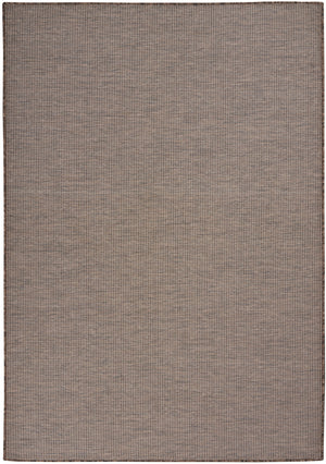 Homeroots 5' X 7' Natural Indoor Outdoor Area Rug  Polypropylene 522495