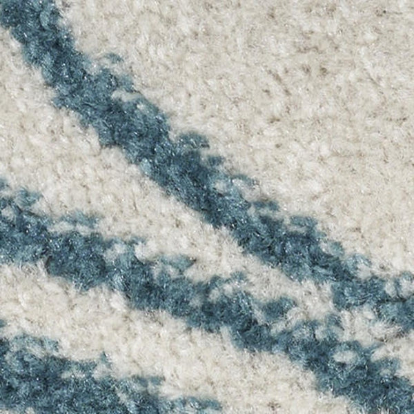 HomeRoots 8' Cream Floral Power Loom Area Rug - Timeless Elegance and Cozy Comfort for Any Room Decor 8' X 10' 522509