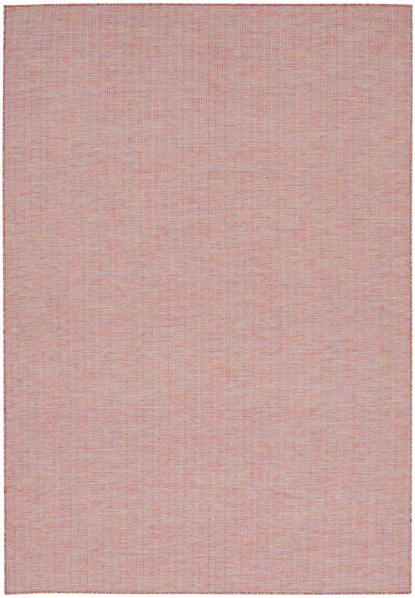 Homeroots 8' X 10' Rainbow Indoor Outdoor Area Rug  Polypropylene 522521