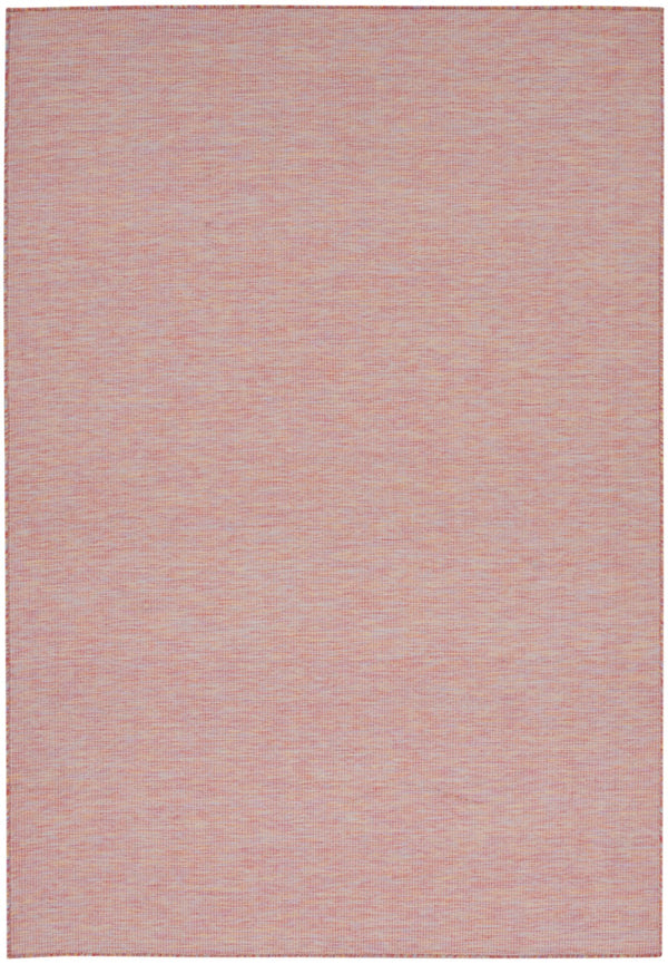 HomeRoots 8' X 10' Rainbow Area Rug - Durable, Water-Resistant Flatweave for Indoor/Outdoor Use & Easy Care 522521