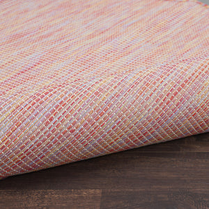 Homeroots 7' X 10' Rainbow Indoor Outdoor Area Rug  Polypropylene 522524