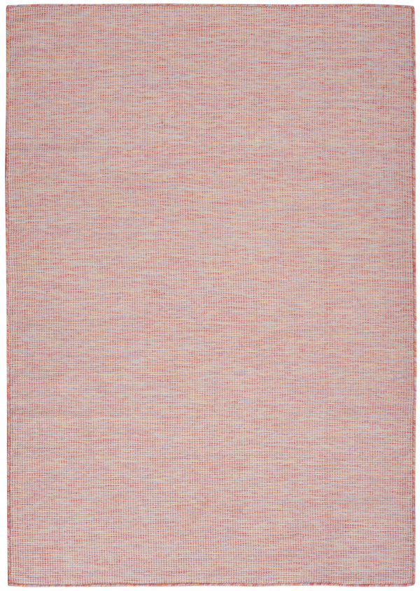 Homeroots 6' X 9' Dark Red Indoor Outdoor Area Rug   522525