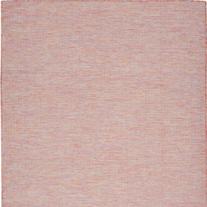 Homeroots 6' X 9' Dark Red Indoor Outdoor Area Rug   522525