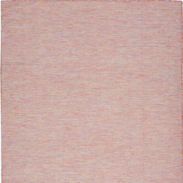 Homeroots 6' X 9' Dark Red Indoor Outdoor Area Rug   522525