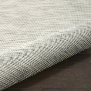 HomeRoots 8' Gray Area Rug - Modern Geometric Design for High-Traffic Spaces, Indoor & Outdoor Versatility 8' Round Round 522546