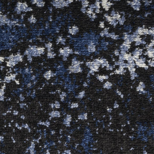 HomeRoots 8' Light Blue Abstract Area Rug - Contemporary Power Loom Design for High-Traffic Spaces & Easy Care 8' X 10' 522554
