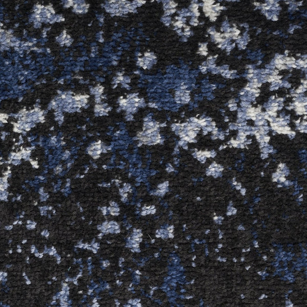 HomeRoots 8' Light Blue Abstract Area Rug - Contemporary Power Loom Design for High-Traffic Spaces & Easy Care 8' X 10' 522554