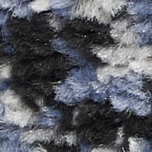 HomeRoots 5' Blue and Black Abstract Area Rug - Modern Design for High-Traffic Spaces, Durable & Stylish Decor 5' X 7' 522555