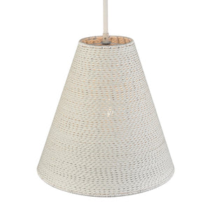 Sophie 16'' Wide 1-Light Pendant - White Coral 52258/1 Elk Lighting