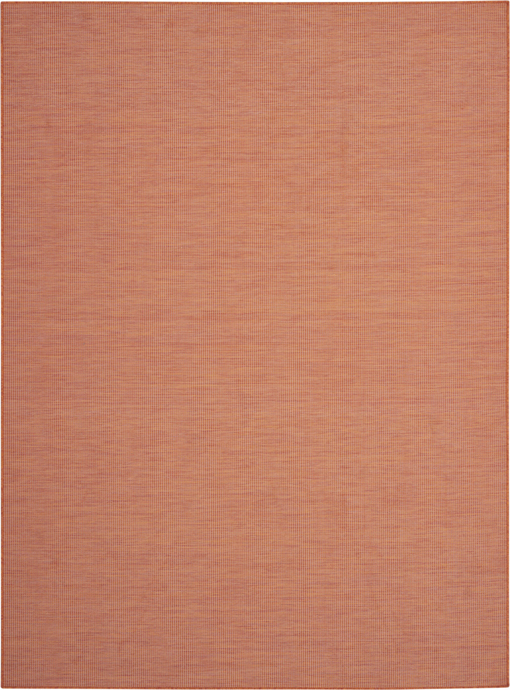 Homeroots 8' X 10' Terracotta Indoor Outdoor Area Rug  Polypropylene 522582