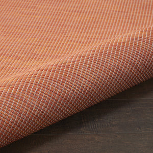 Homeroots 6' Terracotta Indoor Outdoor Area Rug  Polypropylene 522587