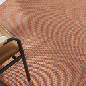 Homeroots 6' Terracotta Indoor Outdoor Area Rug  Polypropylene 522587