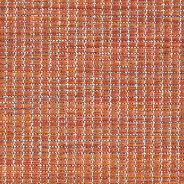 Homeroots 5' X 7' Terracotta Indoor Outdoor Area Rug  Polypropylene 522588