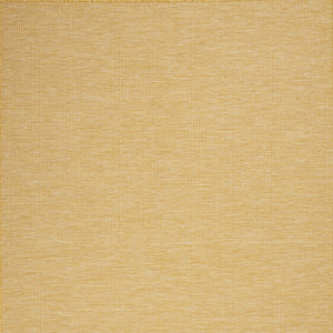 Homeroots 5' X 7' Yellow Indoor Outdoor Area Rug  Polypropylene 522598