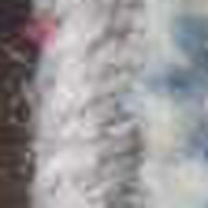 Homeroots 10' Blue Floral Power Loom Runner Rug  Polyester 522610