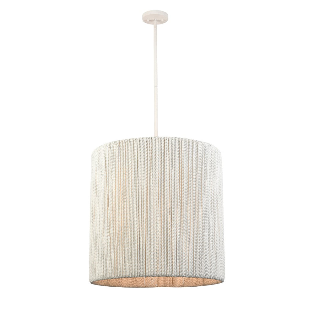 Sophie 23'' Wide 3-Light Pendant - White Coral 52264/3 Elk Lighting