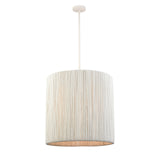 Sophie 23'' Wide 3-Light Pendant - White Coral 52264/3 Elk Lighting