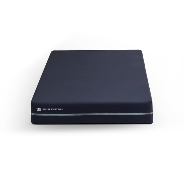 English Elm 8" University Bed Mattress Encasement Protector For Twin Xl - Durable, Breathable, Navy Comfort B350P394844