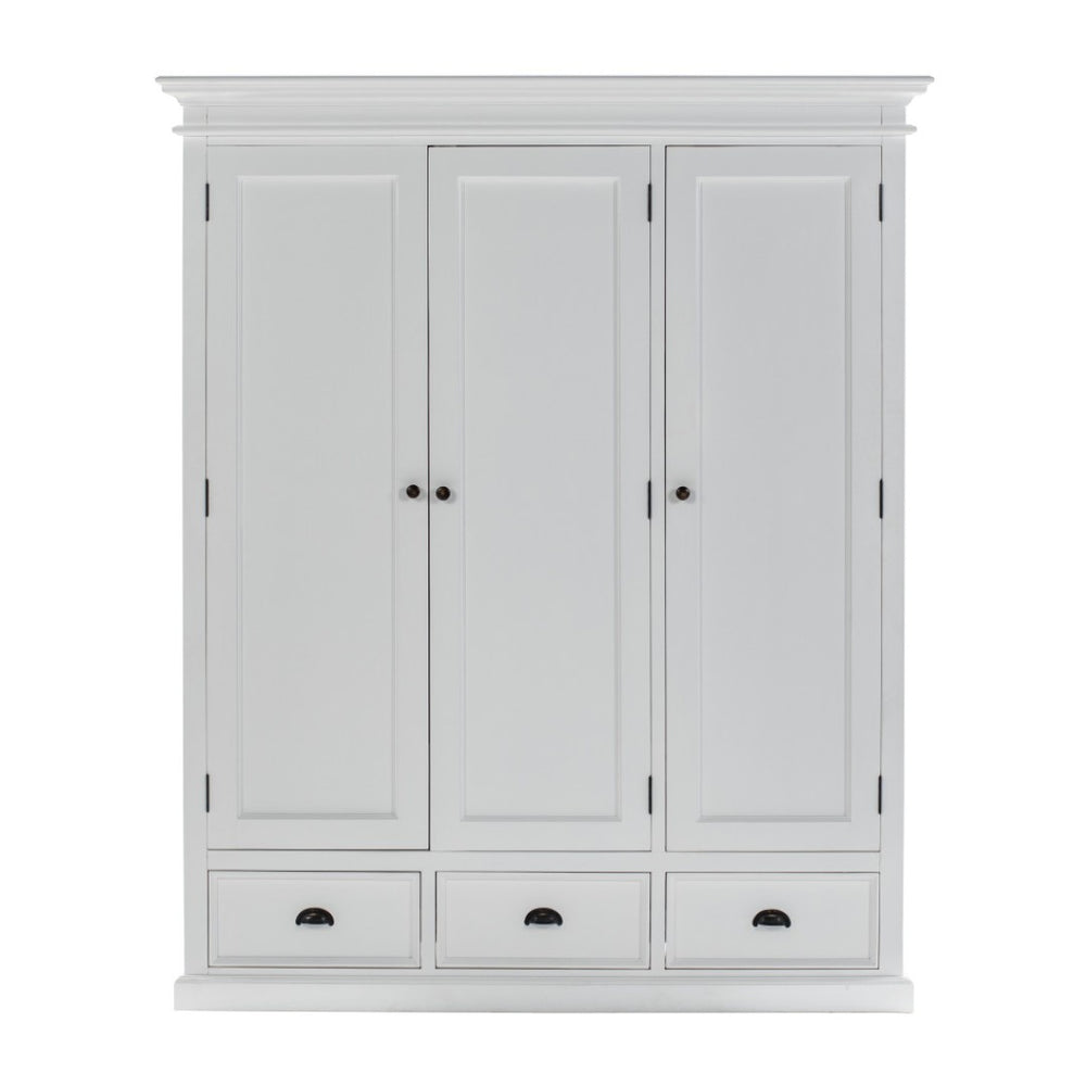 HomeRoots 62" Off White Solid Wood Curio Cabinet - Elegant Storage with Six Shelves for Collectibles & Décor 523199