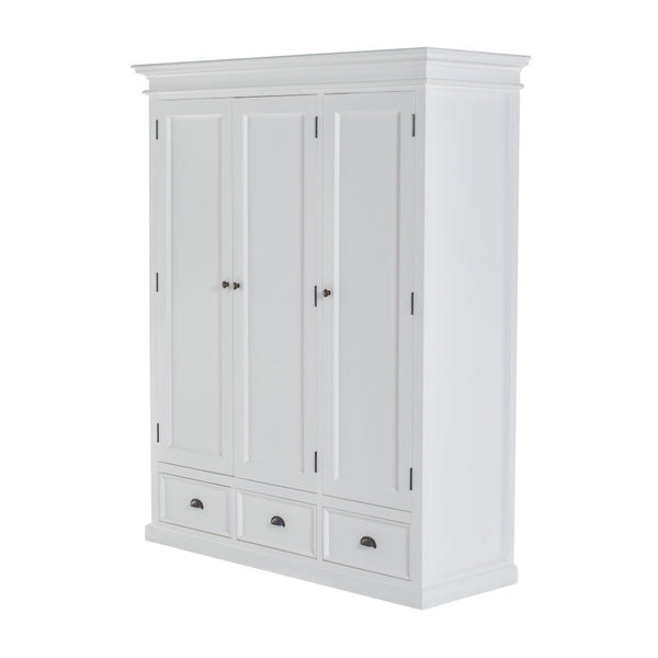 Homeroots 62" Off White Solid Wood Frame Standard Curio Cabinet With Six Shelves  Solid Wood 523199