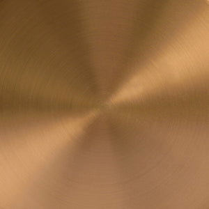 Homeroots 66" Brass Torchiere Floor Lamp With Clear Transparent Glass Drum Shade  Metal 523380